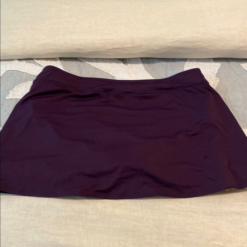 Landsend Purple Women's Swim Skirt